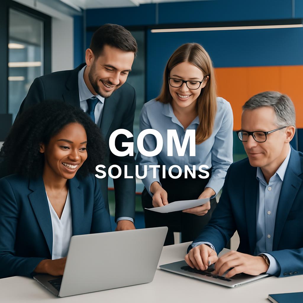 Equipo de GOM Solutions trabajando